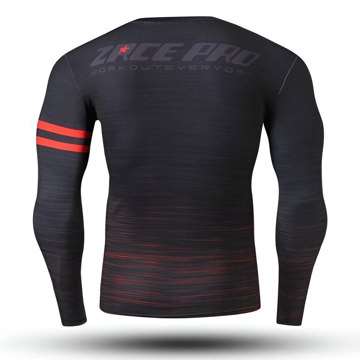 T - Shirt Compression Goku Style Manches Longues