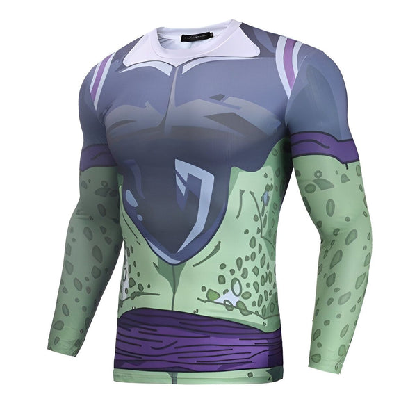 T - Shirt Compression Long Cell Forme excellente