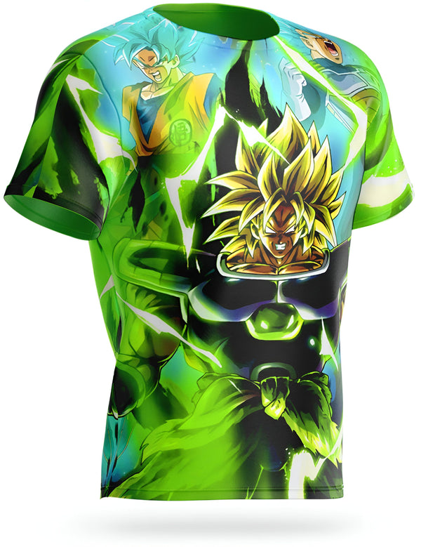 T - Shirt Dragon Ball Broly Clash Saiyan Collection