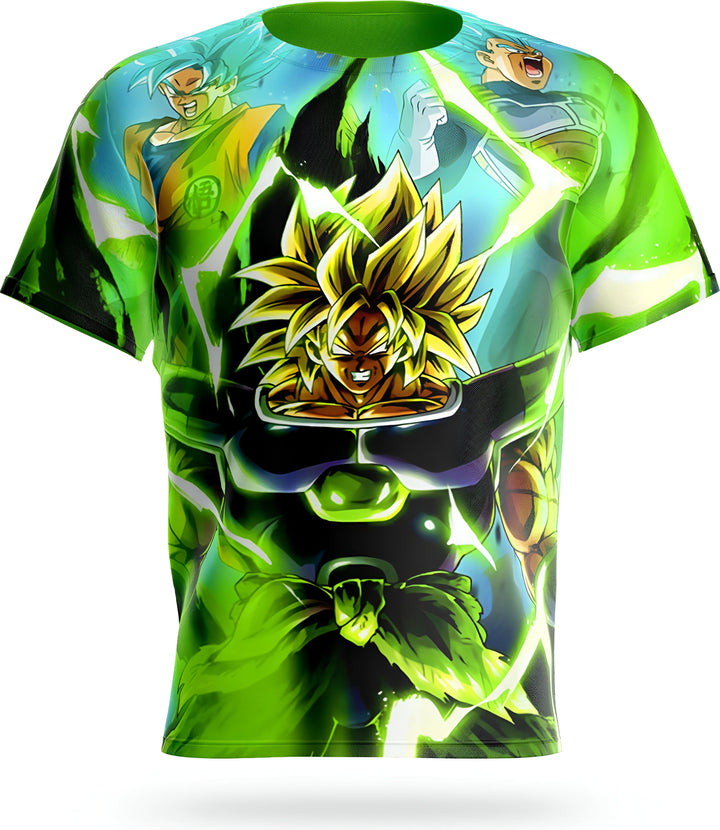 T - Shirt Dragon Ball Broly Clash Saiyan Collection