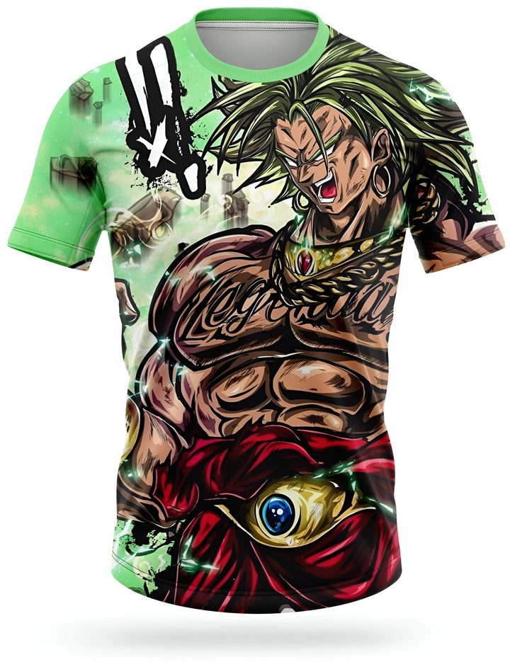 T - Shirt Dragon Ball Broly Saiyan Légendaire
