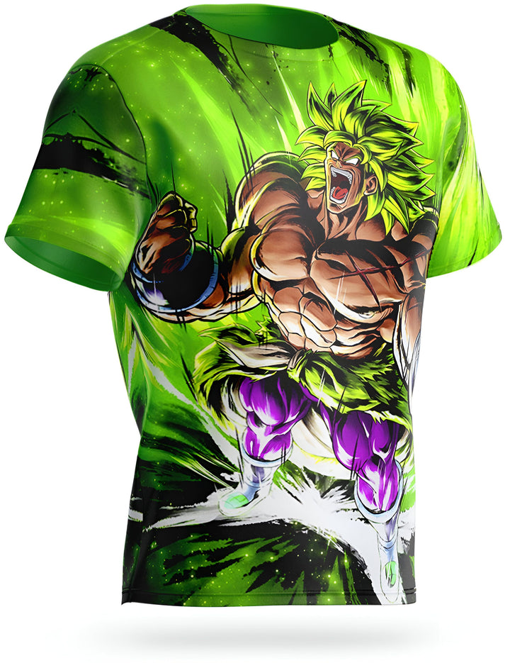 T - Shirt Dragon Ball Broly Ultimate Soldier Design