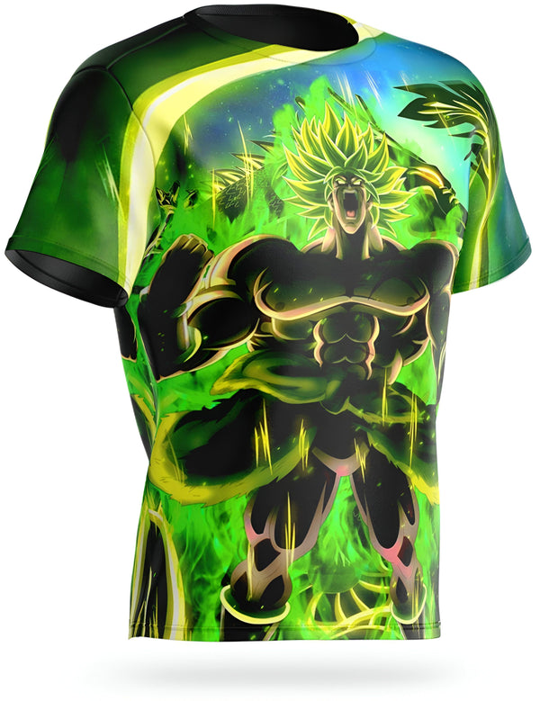 T - Shirt Dragon Ball Z Broly Potentiel Révélé