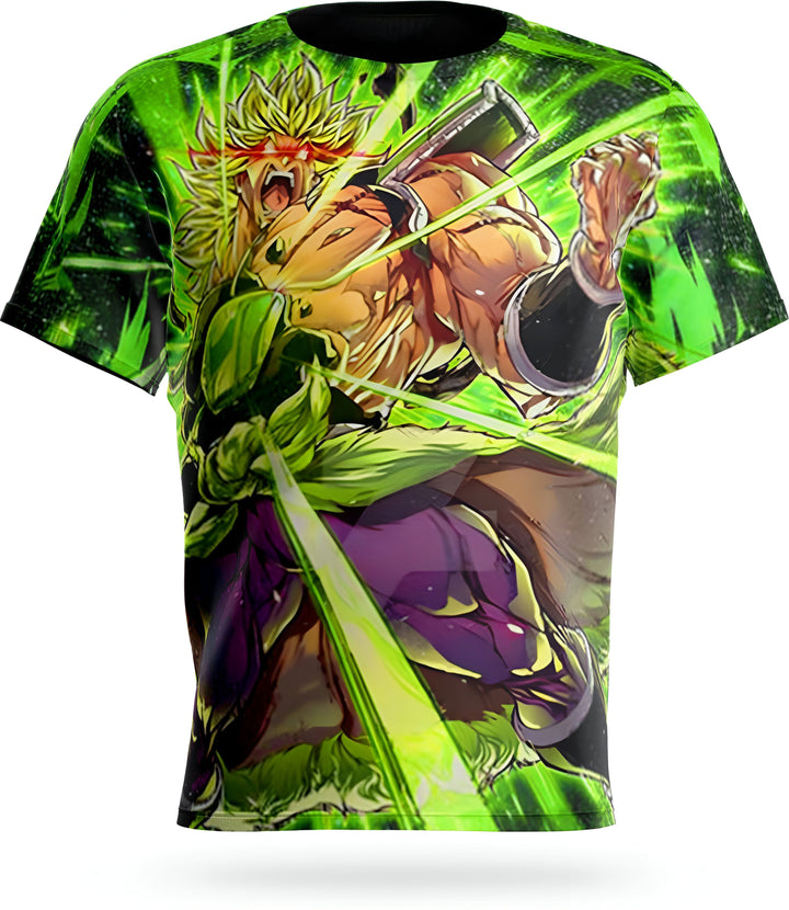 T - Shirt Dragon Ball Z Broly Puissance Légendaire