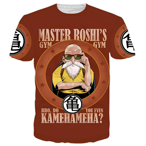 T - Shirt Dragon Ball Z Maître Roshi Gym