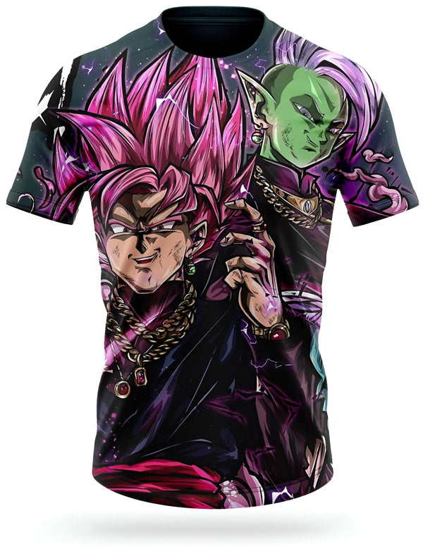 T - Shirt Dragon Ball Z Zamasu & Goku Black Collection