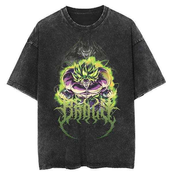 T - Shirt Oversize Dragon Ball Broly Légendaire