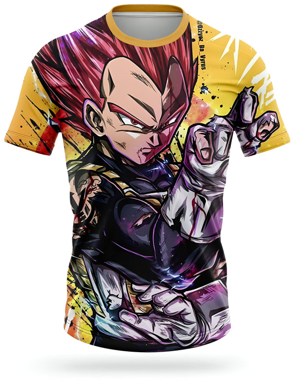 T - Shirt Vegeta Super Saiyan God Dragon Ball Z