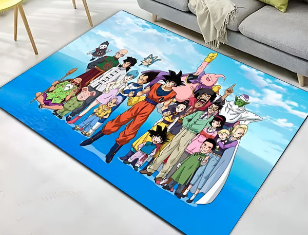 Tapis Dragon Ball Collection Guerriers