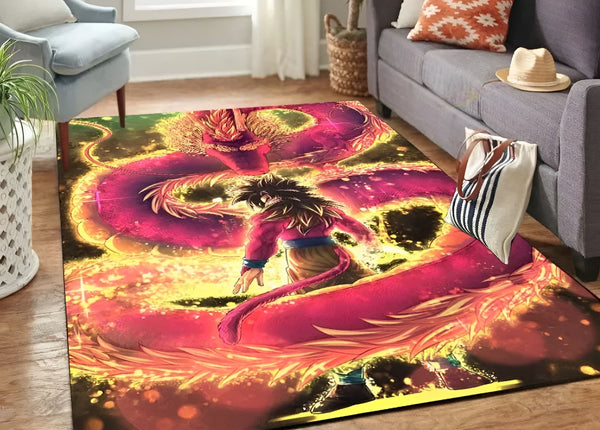 Tapis Dragon Ball Goku Saiyan 4 & Shenron