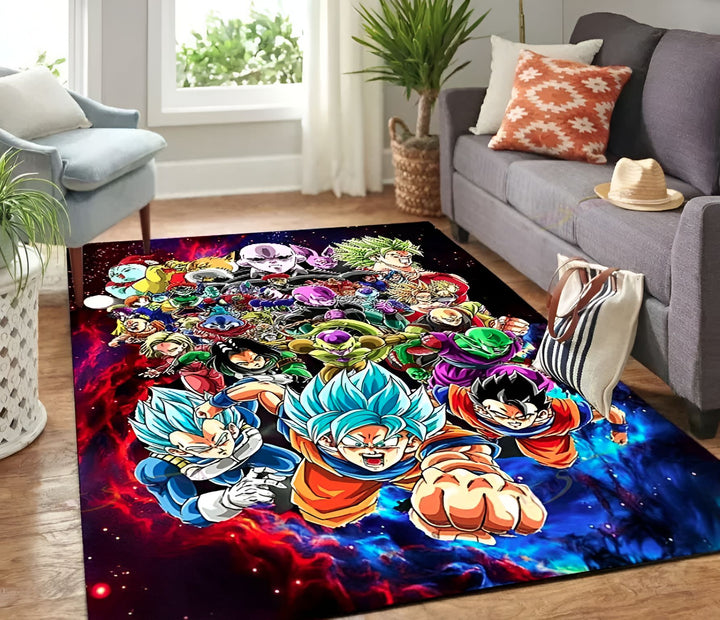 Tapis Dragon Ball Univers 7 Guerriers Z Combat