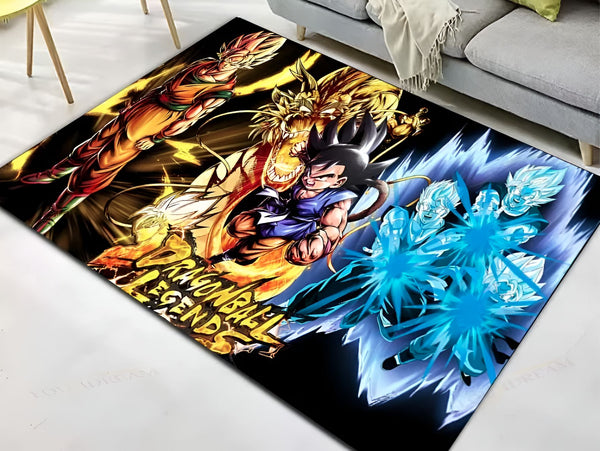 Tapis Dragon Ball Z Puissance Super Saiyan