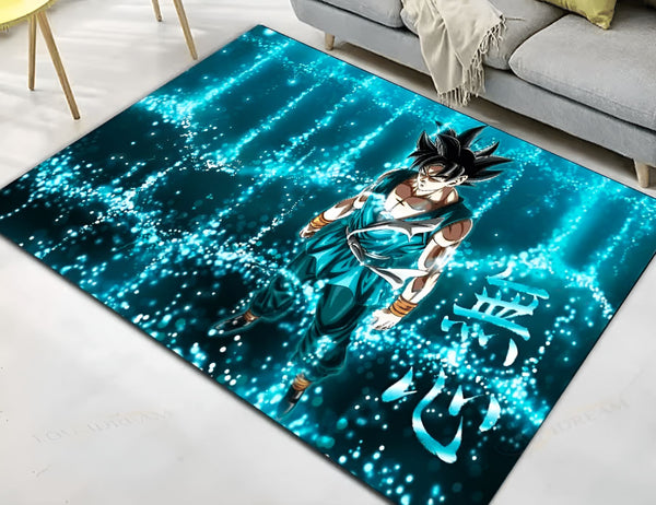 Tapis Goku Ultra Instinct Dragon Ball Z Décoration