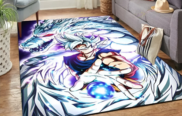 Tapis Goku Ultra Instinct Shenron Dragon Ball