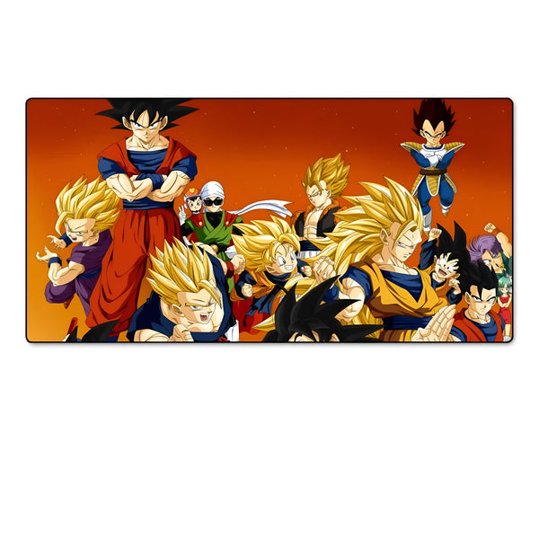 Tapis Souris Dragon Ball Guerriers Saiyan