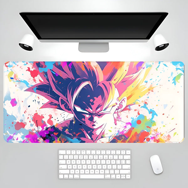Tapis Souris Dragon Ball Illumination Saiyan