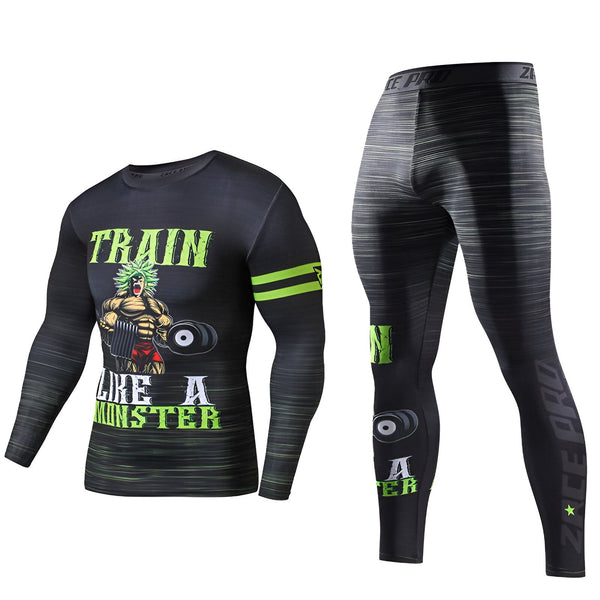 Tenue Dragon Ball Z Broly Entraînement Compression