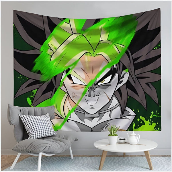 Toile Broly Super Saiyan Dragon Ball Z