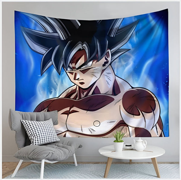 Toile Dragon Ball Goku Ultra Instinct Design Puissant