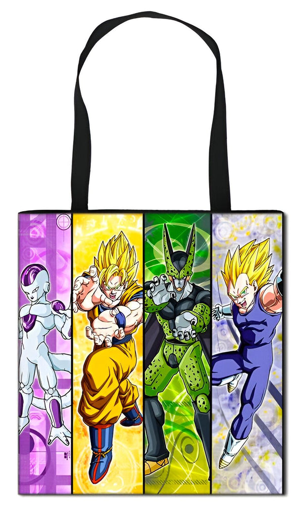 Tote Bag DBZ Combat Saiyan Collection Goku Vegeta