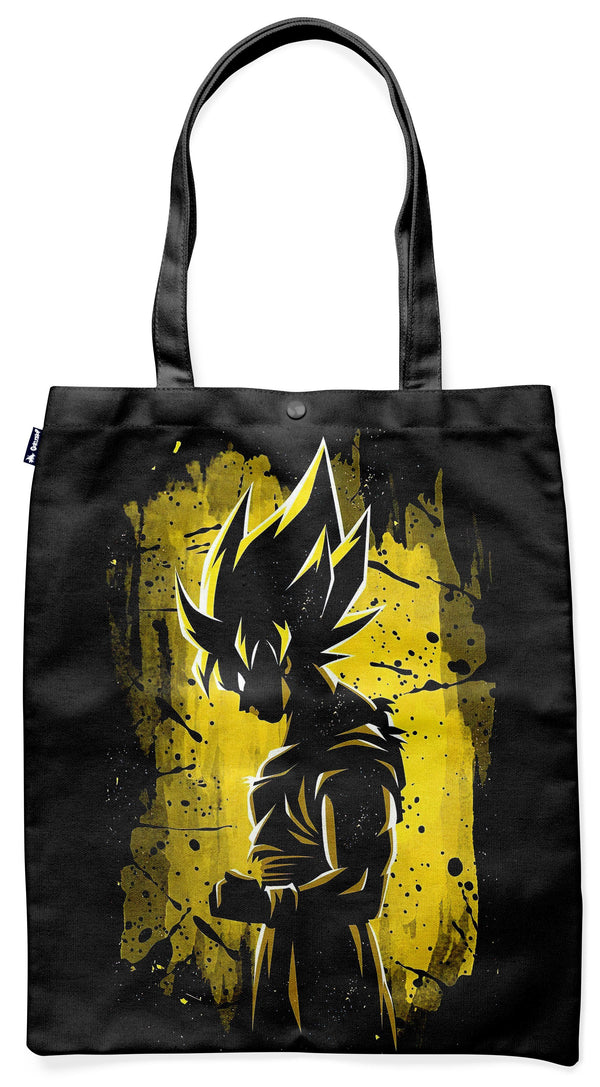 Tote Bag Dragon Ball Aura Saiyan Hommage