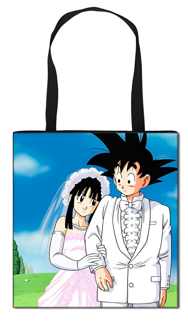 Tote Bag Dragon Ball Goku & Chichi Mariage