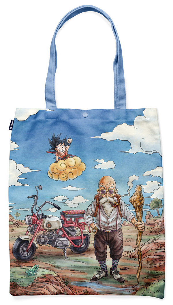 Tote Bag Dragon Ball Goku Tortue Géniale