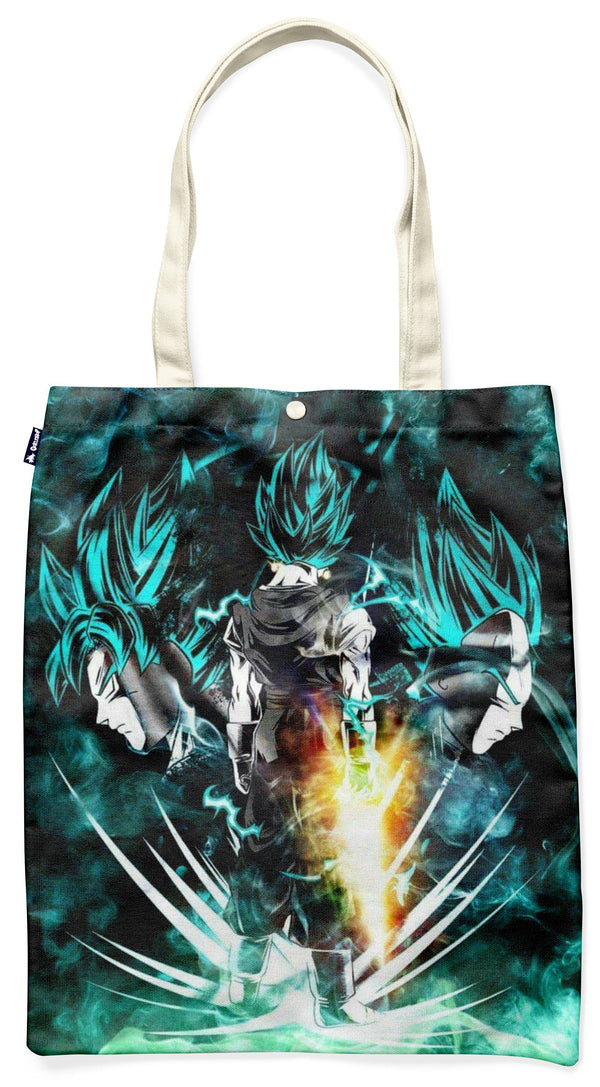 Tote Bag Dragon Ball Super Saiyan Blue