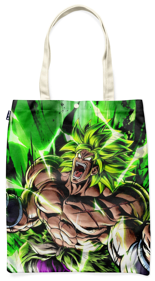 Tote Bag Dragon Ball Z Broly Puissance Légendaire