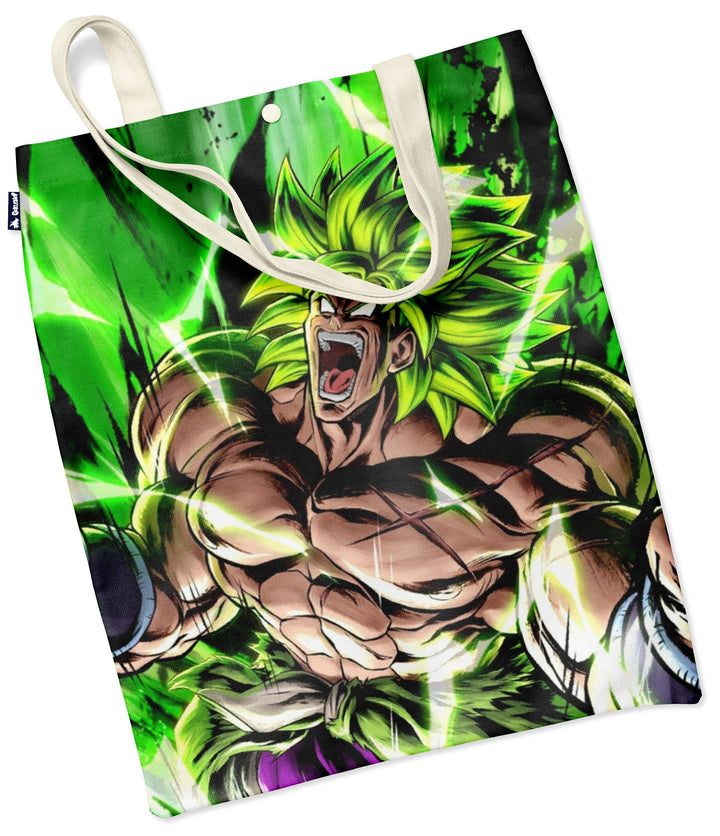 Tote Bag Dragon Ball Z Broly Puissance Légendaire