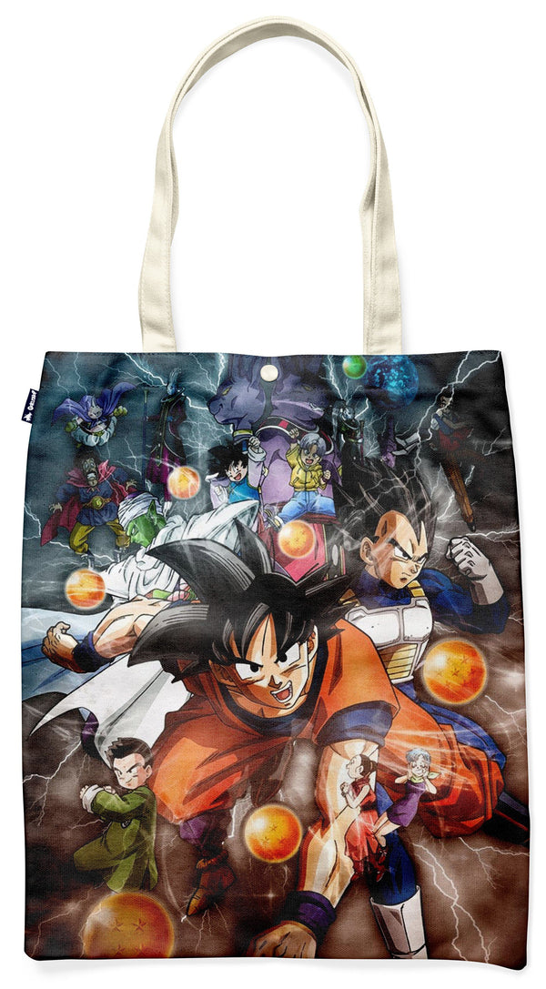 Tote Bag Dragon Ball Z Énergie Saiyan
