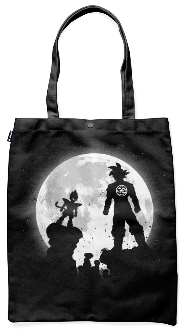 Tote Bag Goku Vegeta Clair - Obscur DBZ