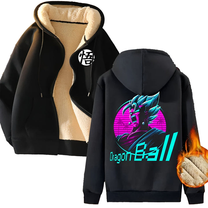 Veste Dragon Ball Vegetto "Rage" Polaire