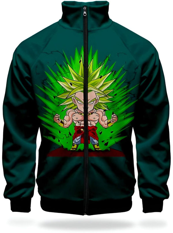 Veste Dragon Ball Z Broly Design Énergétique