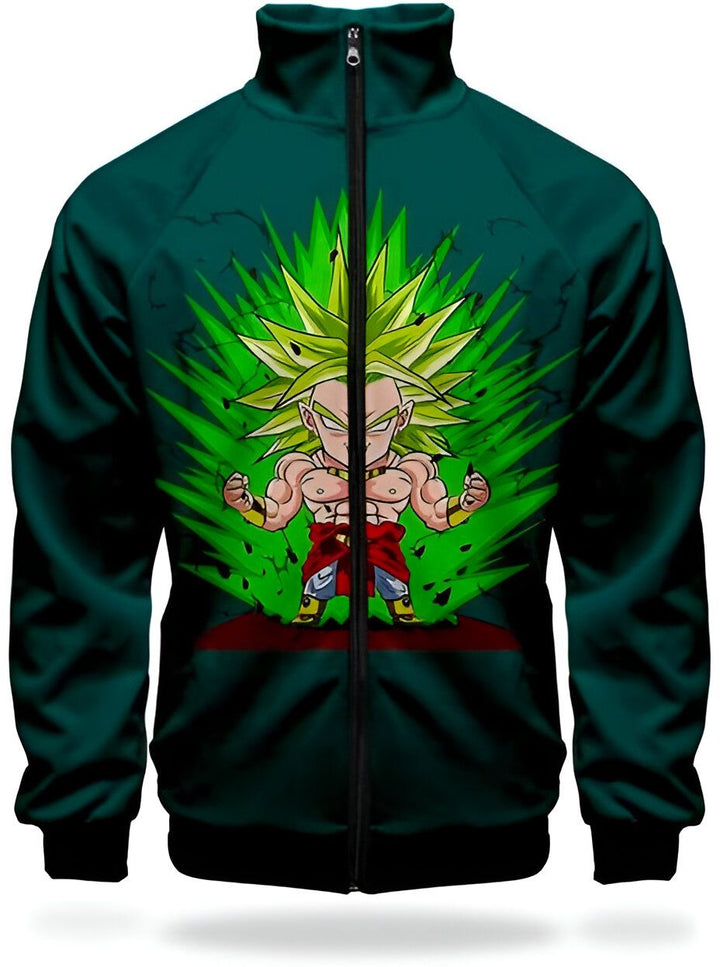 Veste Dragon Ball Z Broly Design Énergétique